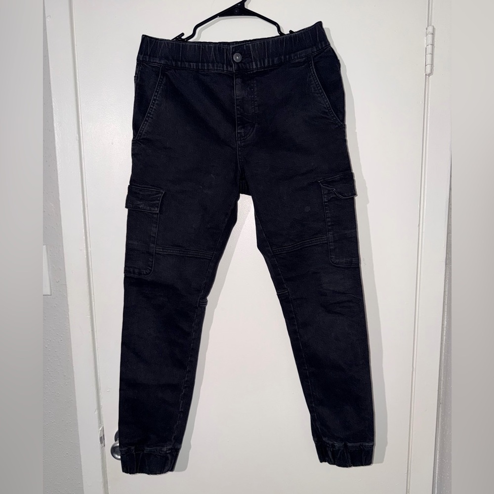 Forever 21 Denim Cargo Joggers pants Men’s Size Small